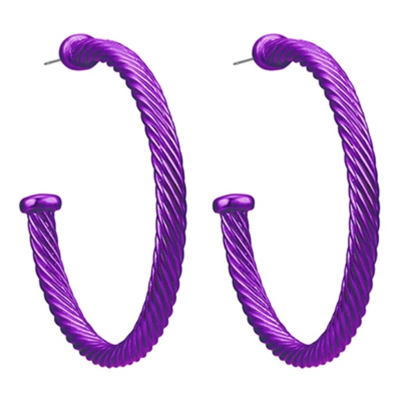 Color Cable Hoops - Picture 2 of 2